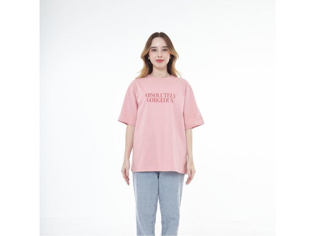 Myyoungs Myyoungs Absolutely Gorgeous Oversized T-Shirt Baby Pink - view 2