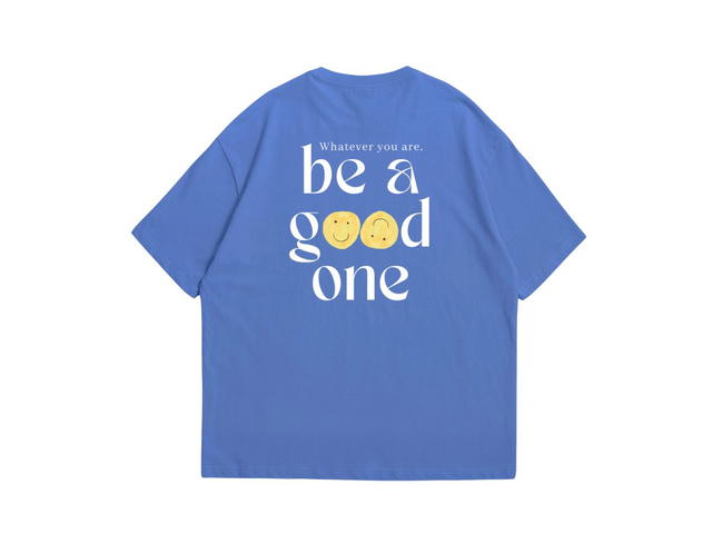 Myyoungs Myyoungs Be A Good One Oversized T-Shirt Atlantic - view 2