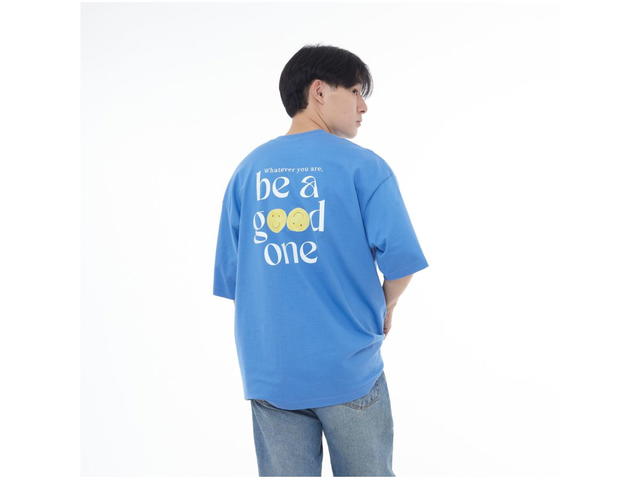 Myyoungs Myyoungs Be A Good One Oversized T-Shirt Atlantic - view 4