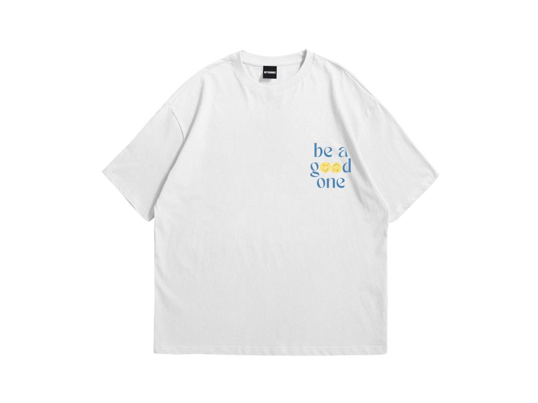 Myyoungs Myyoungs Be A Good One Oversized T-Shirt White