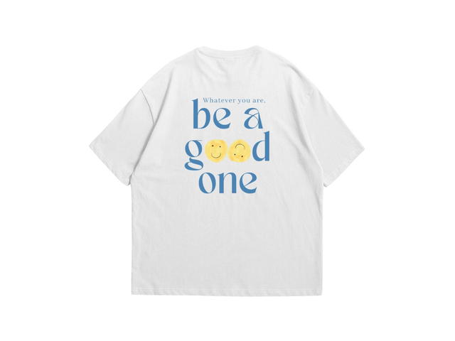 Myyoungs Myyoungs Be A Good One Oversized T-Shirt White - view 2