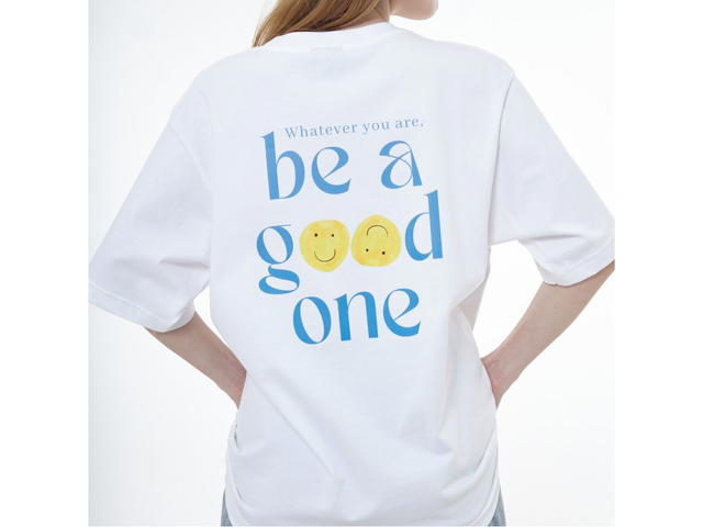 Myyoungs Myyoungs Be A Good One Oversized T-Shirt White - view 4