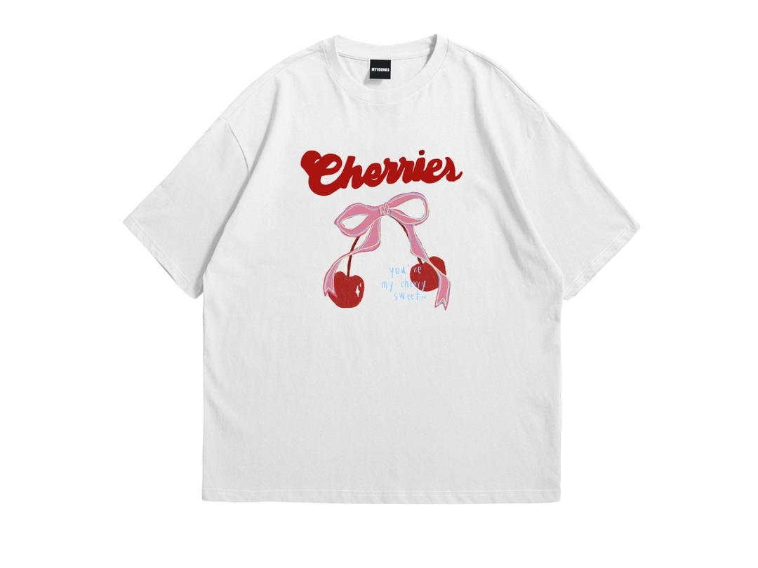 Myyoungs Myyoungs Cherries Oversized T-Shirt