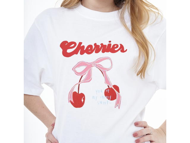 Myyoungs Myyoungs Cherries Oversized T-Shirt - view 3
