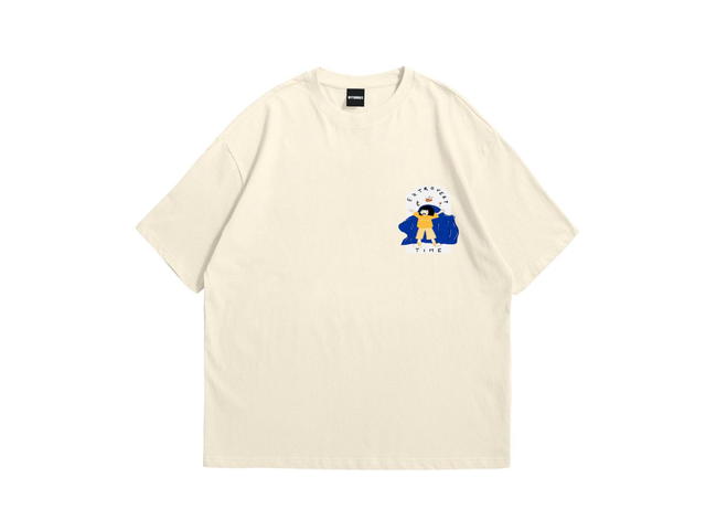Myyoungs Myyoungs Extrovert Oversized T-Shirt Cream - view 1