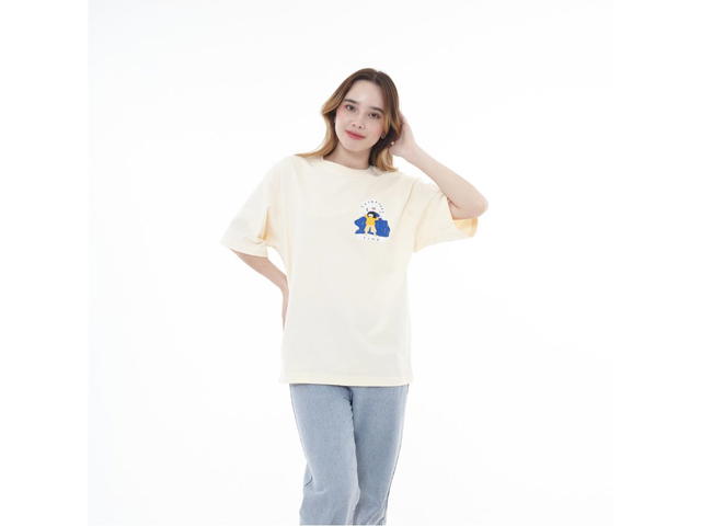 Myyoungs Myyoungs Extrovert Oversized T-Shirt Cream - view 3