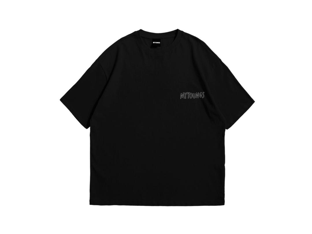 Myyoungs Myyoungs Grocery Oversized T-Shirt Black