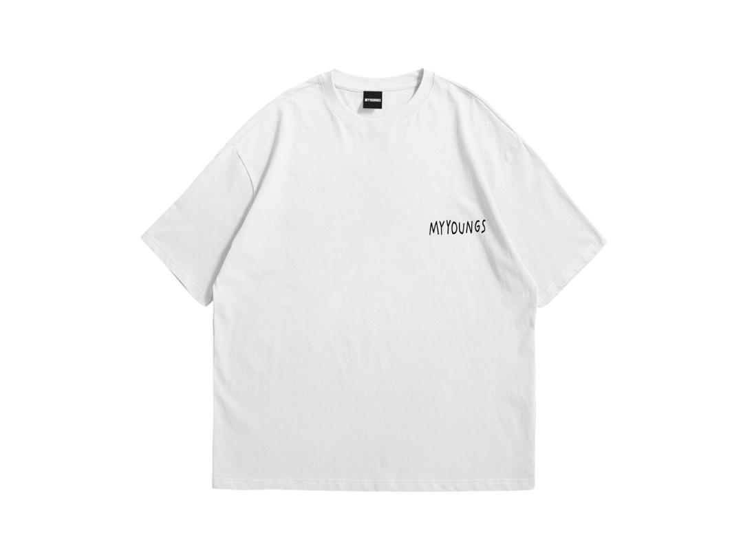 Myyoungs Myyoungs Grocery Oversized T-Shirt White
