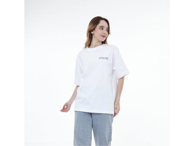 Myyoungs Myyoungs Grocery Oversized T-Shirt White - view 3