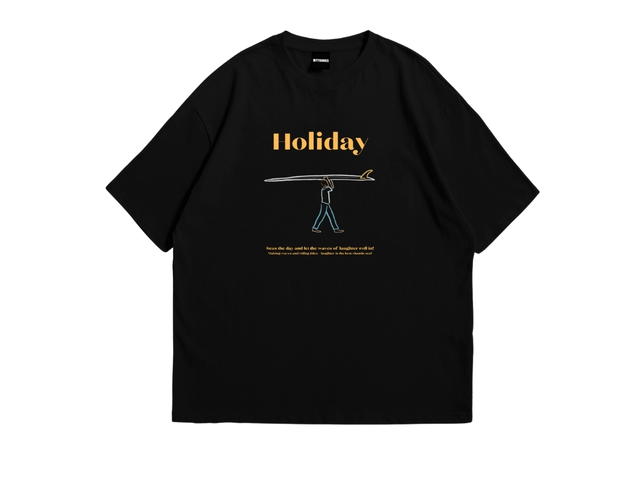 Myyoungs Myyoungs Holiday Oversized T-Shirt Black - view 1