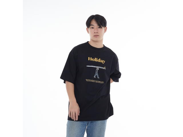 Myyoungs Myyoungs Holiday Oversized T-Shirt Black - view 2