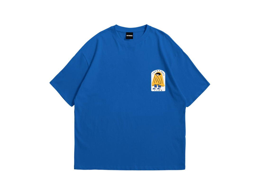 Myyoungs Myyoungs Introvert Oversized T-Shirt Blue