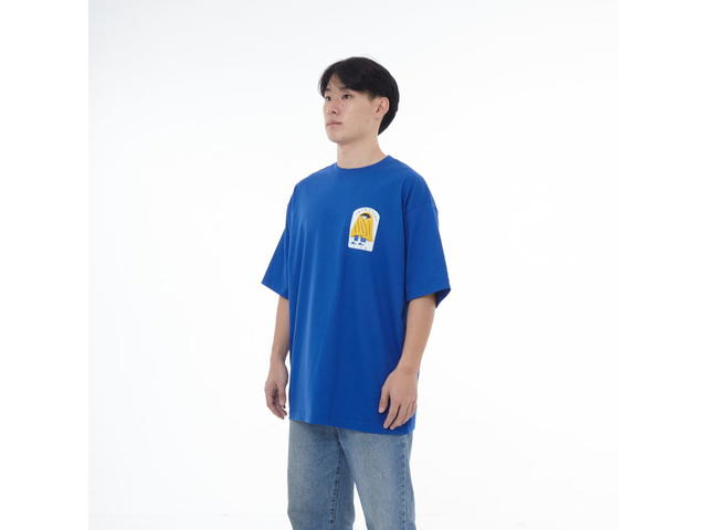 Myyoungs Myyoungs Introvert Oversized T-Shirt Blue - view 3