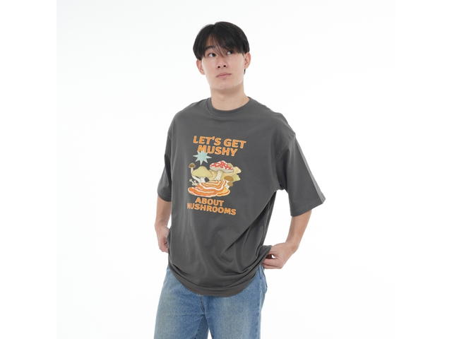 Myyoungs Myyoungs Mushy Mushroom Oversized T-Shirt - view 2