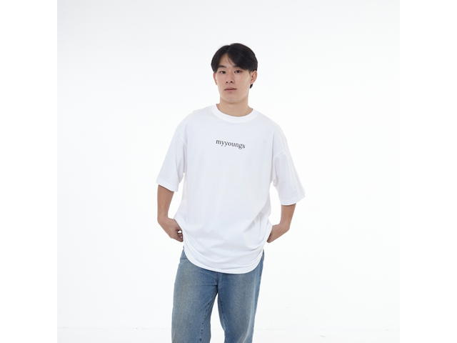Myyoungs Myyoungs Oversized T-Shirt White - view 2