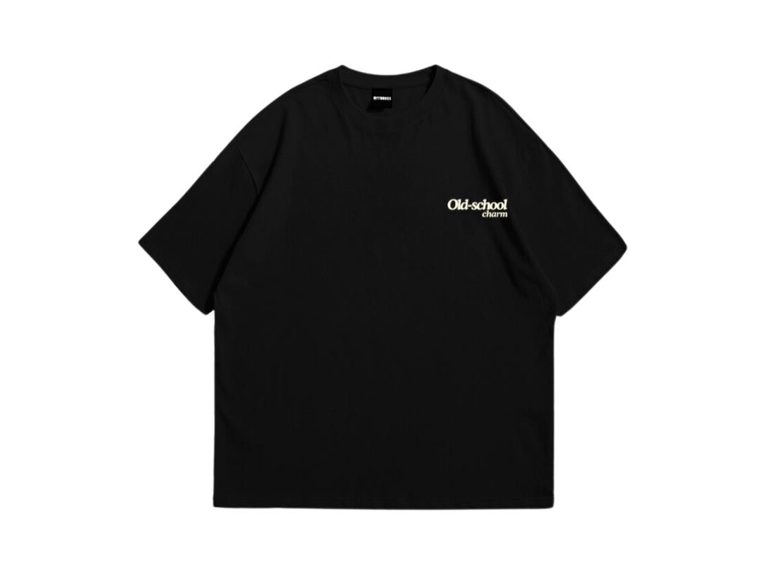 Myyoungs Myyoungs Old school Oversized T-Shirt Black