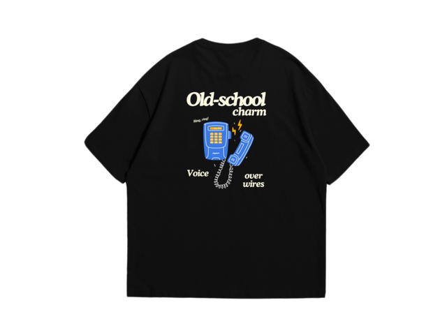 Myyoungs Myyoungs Old school Oversized T-Shirt Black - view 2
