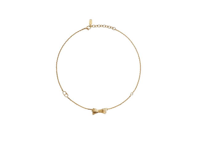 Dior Dior CD Bow Necklace Gold - view 1