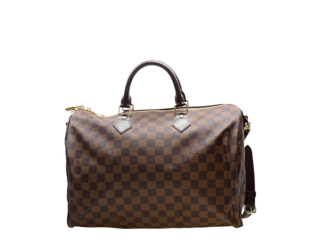 Louis Vuitton Louis Vuitton Speedy 35 BAN Brown Damier Gold hardware