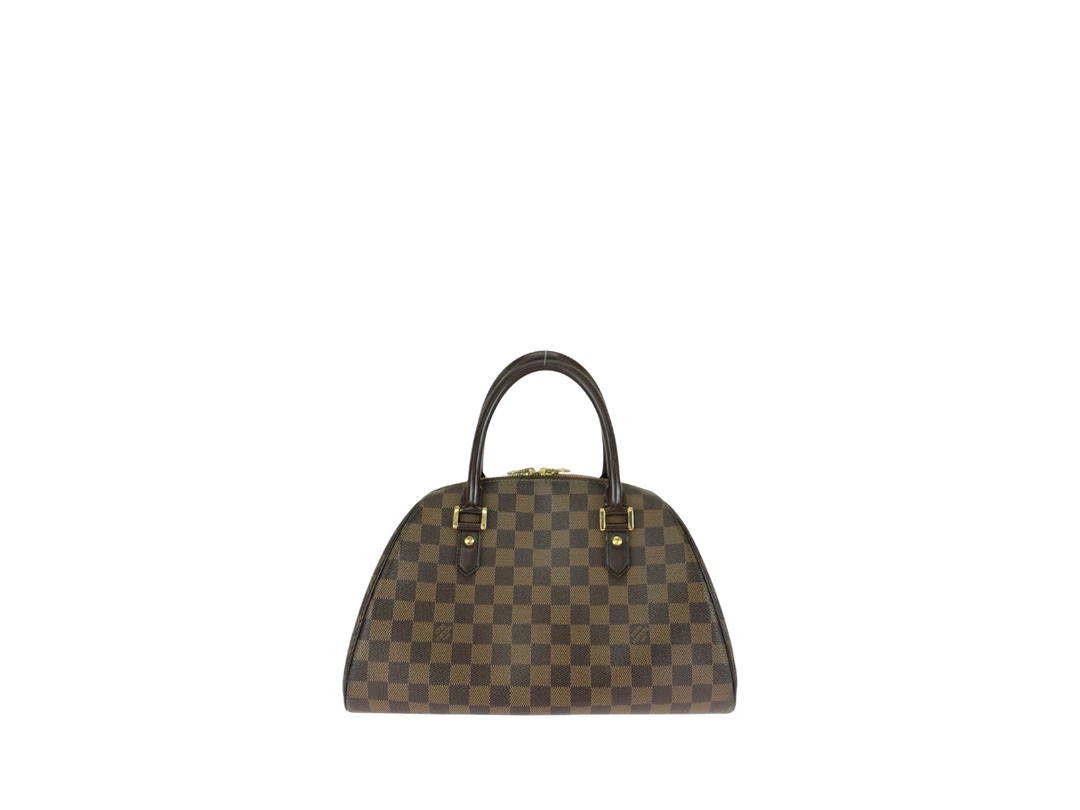 Louis Vuitton Louis Vuitton Damier Rivera MM Tote Bag Brown