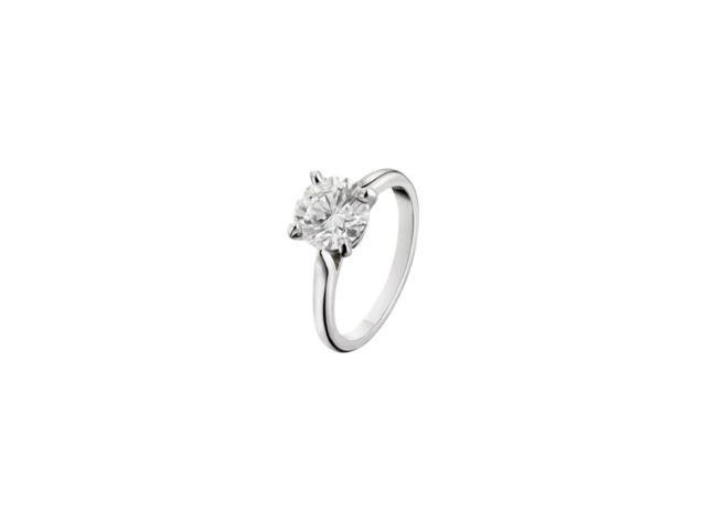 Cartier Cartier 1895 Solitaire Brilliant-cut Diamond Silver - view 2