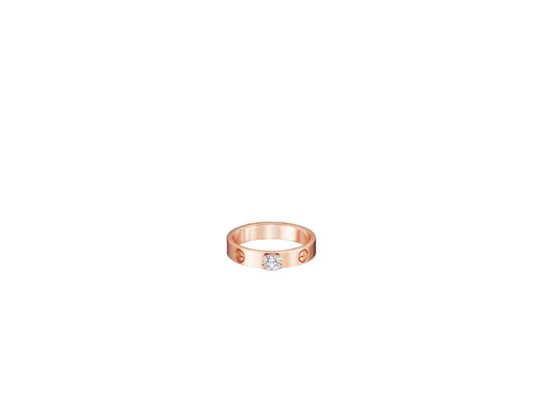 Cartier Cartier Love Solitaire Rose Gold