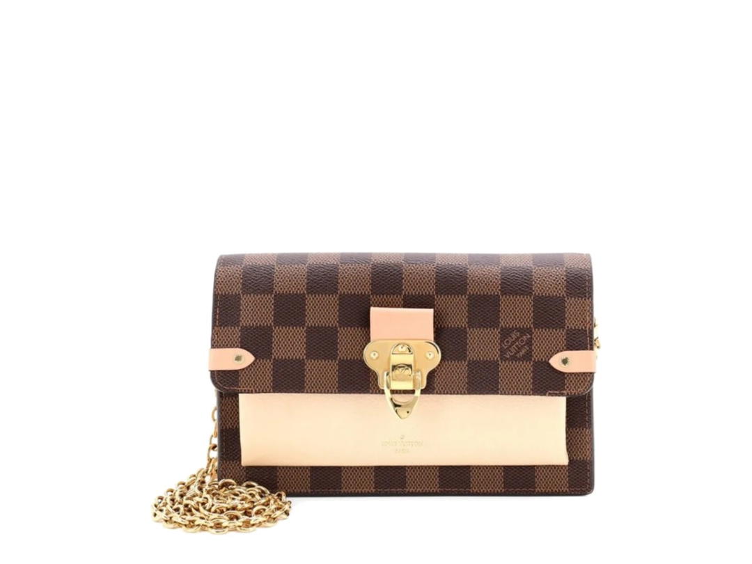 Louis Vuitton Louis Vuitton Vavin Chain Wallet NM Damier