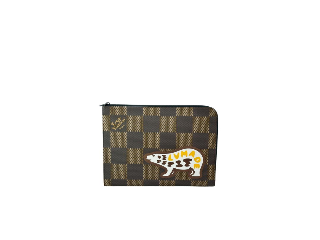 Louis Vuitton Louis Vuitton x Nigo Pochette Jour Damier Ebene Giant GM Brown