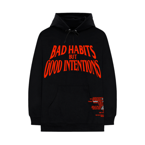 Nav Nav x Vlone Bad Habits Hoodie Black - view 2