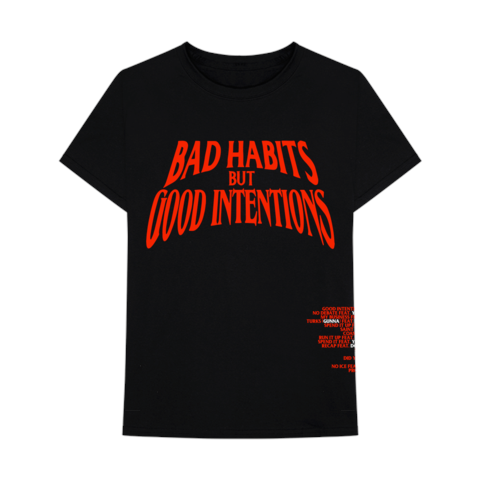 Nav Nav x Vlone Bad Habits Tee Black