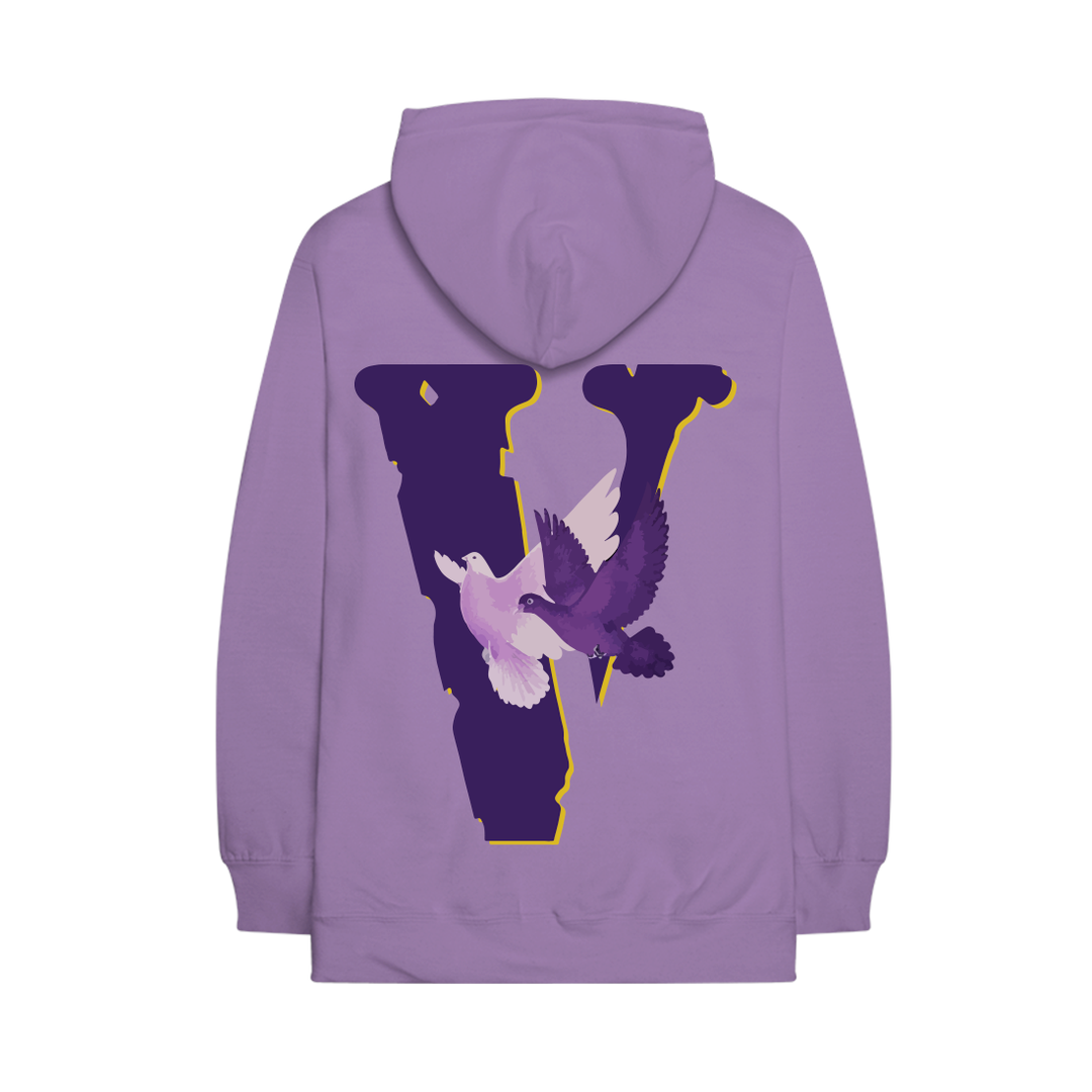Nav Nav x Vlone Doves Hoodie Purple