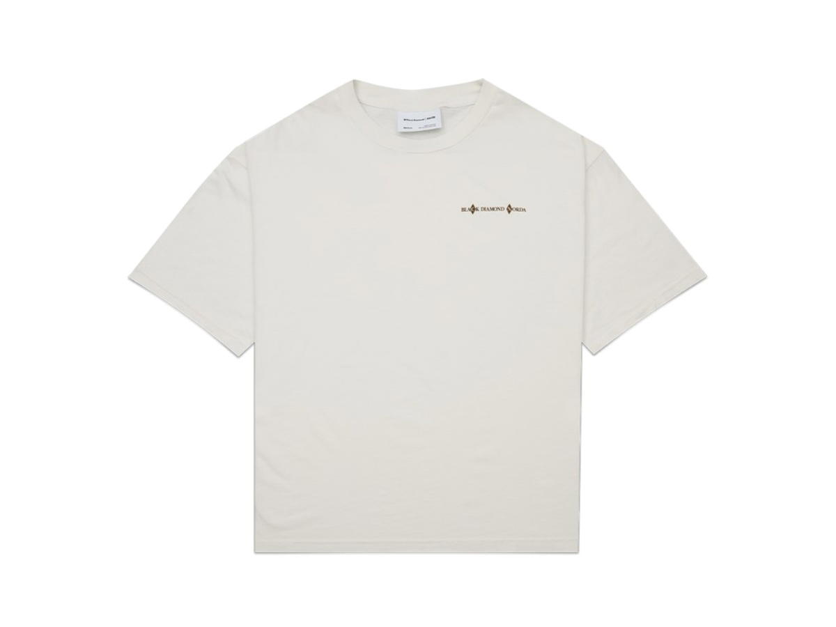 norda norda x Black Diamond Short Sleeve Tee Washed Off White