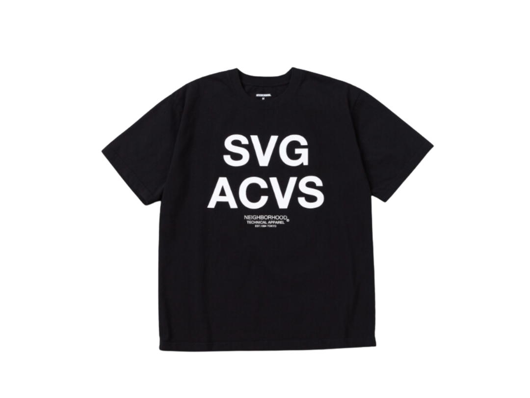 Neighborhood Neighborhood Nh.Tee Ss-12 Black