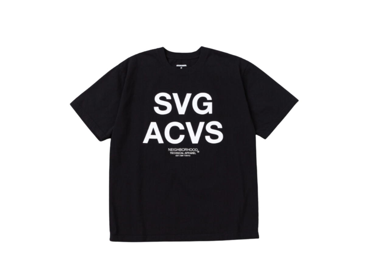 Neighborhood Neighborhood Nh.Tee Ss-12 Black