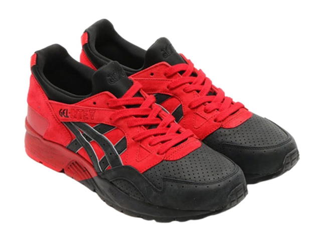 Asics New ASICS Tiger GEL LYTE V black red TQ6P4L 2590 Mens Casual Shoes Sneakers - view 3