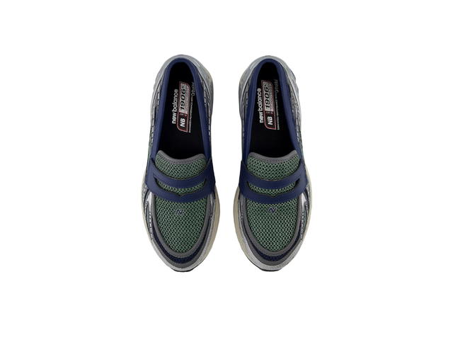 New Balance New Balance 1906L Loafer Silver Metallic with NB Navy and Dark Juniper - view 4