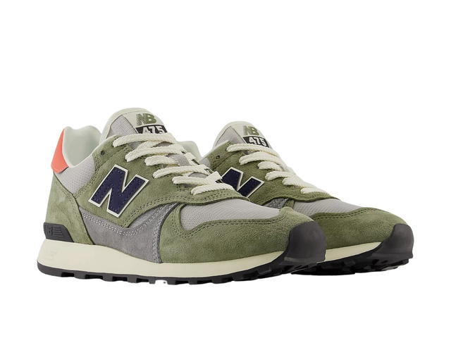 New Balance New Balance 475 Dark Olivine Raincloud Drift Red - view 3