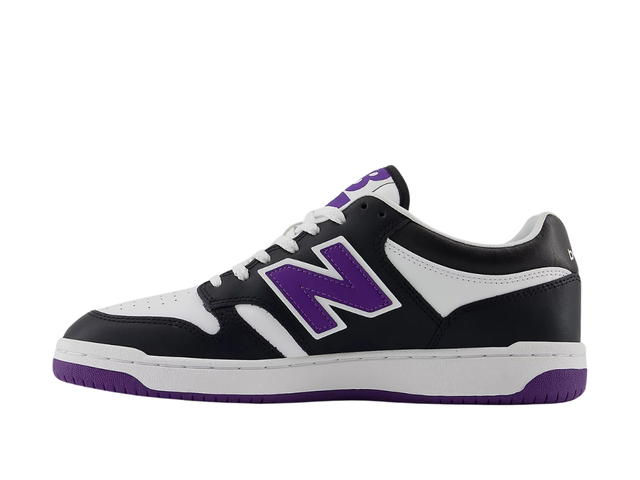 New Balance New Balance 480 Black White Purple - view 2