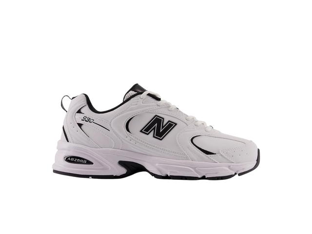 New Balance New Balance 530 White Black Leather - view 1