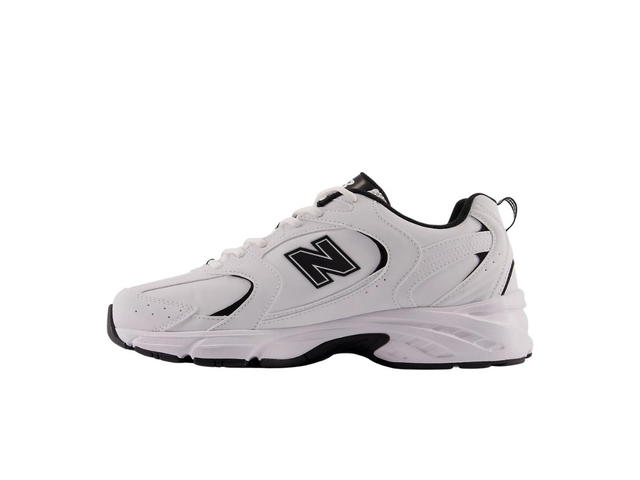 New Balance New Balance 530 White Black Leather - view 3