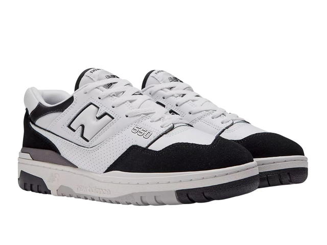 New Balance New Balance 550 White Black Rain Cloud - view 3