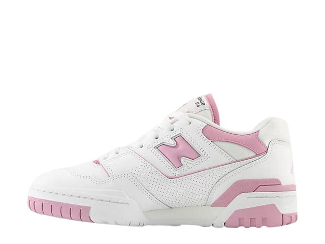 New Balance New Balance 550 White Bubblegum Pink (Women's) - view 2