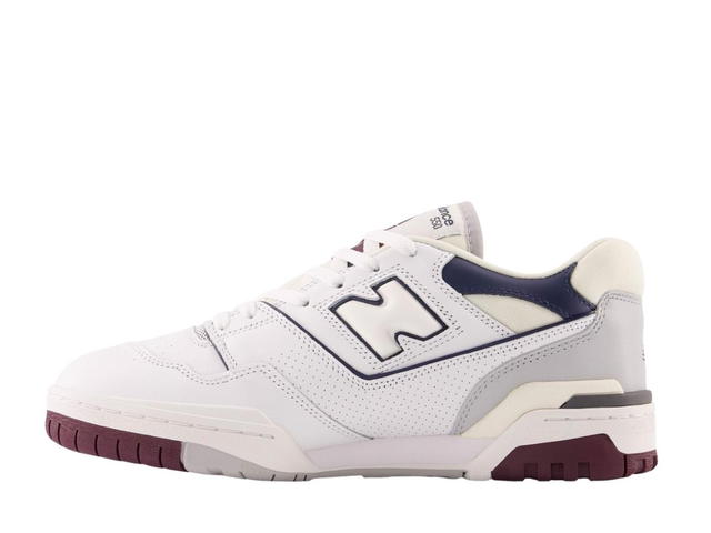 New Balance New Balance 550 White Natural Indigo Burgundy - view 2