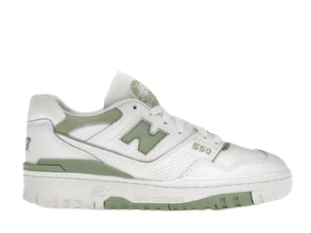 New Balance New Balance 550 White Mint Green - view 1