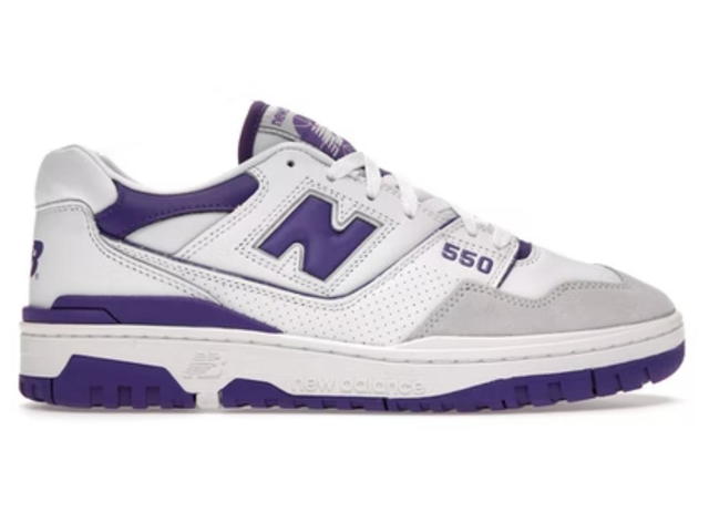 New Balance New Balance 550 White Purple - view 1