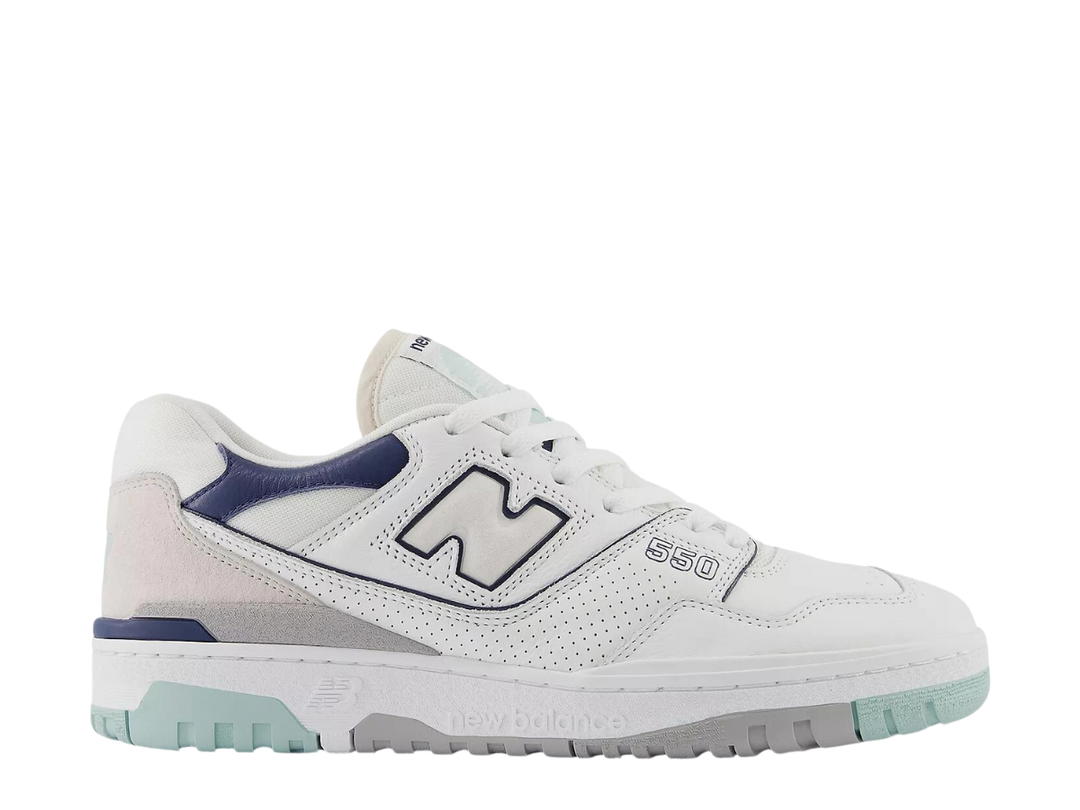 New Balance New Balance 550 White Winter Fog Navy