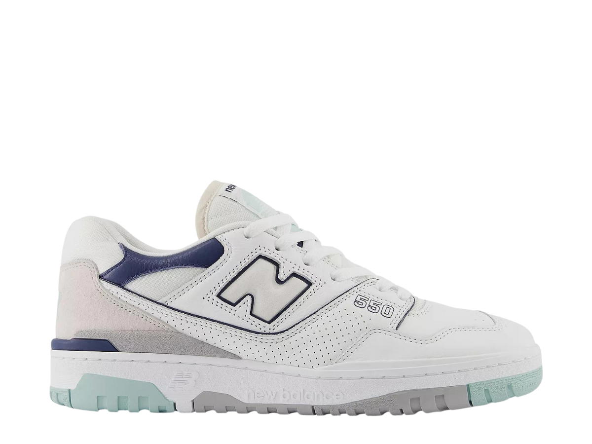 New Balance New Balance 550 White Winter Fog Navy