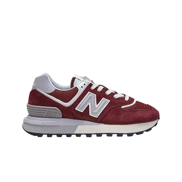 New Balance New Balance 574 Burgundy Silver - view 1
