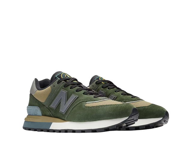New Balance New Balance 574 Legacy Stone Island Dark Green - view 3