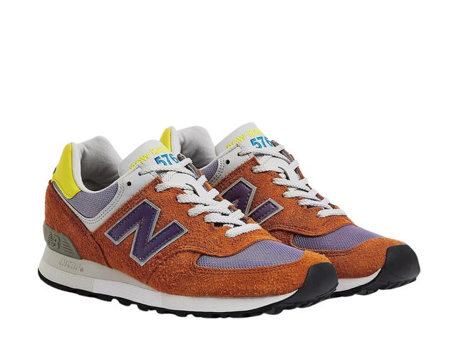 New Balance New Balance 576 MiUK Apriot Limeade - view 3